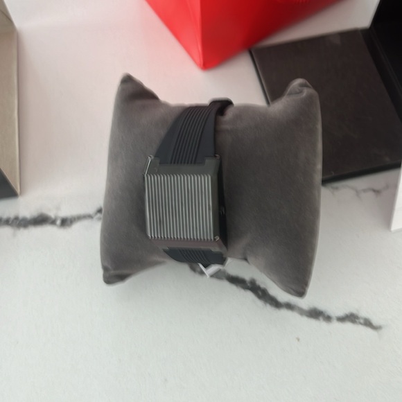 BULOVA Computron  LED Digital Watch Black Men Watch Japan - Picture 2 of 9